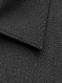 Damen Overshirt Schwarz mit Zwei-Wege-Reißverschluss